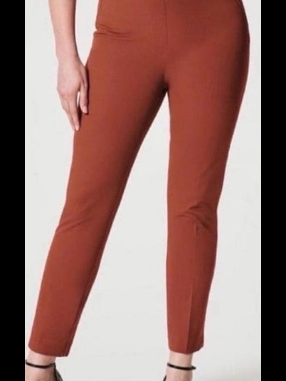 SPANX On the Go Ankle Slim Straight In Bronze Glow Size
Women's Petite Med - Picture 2 of 8